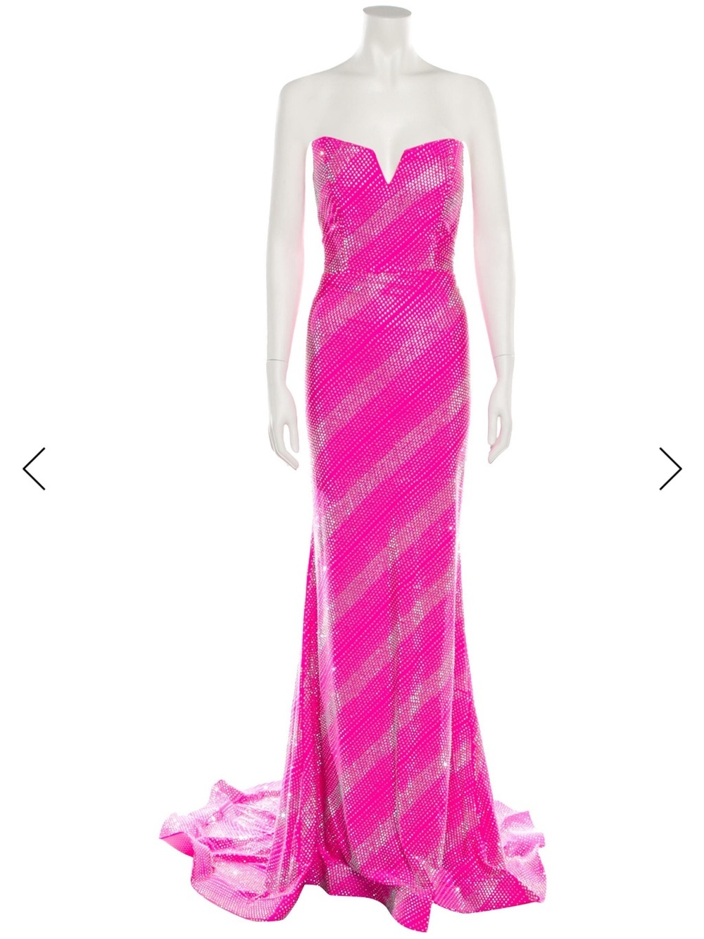 Portia & Scarlett | Metallic Pink Gown | Brand New with tags on | Size 4